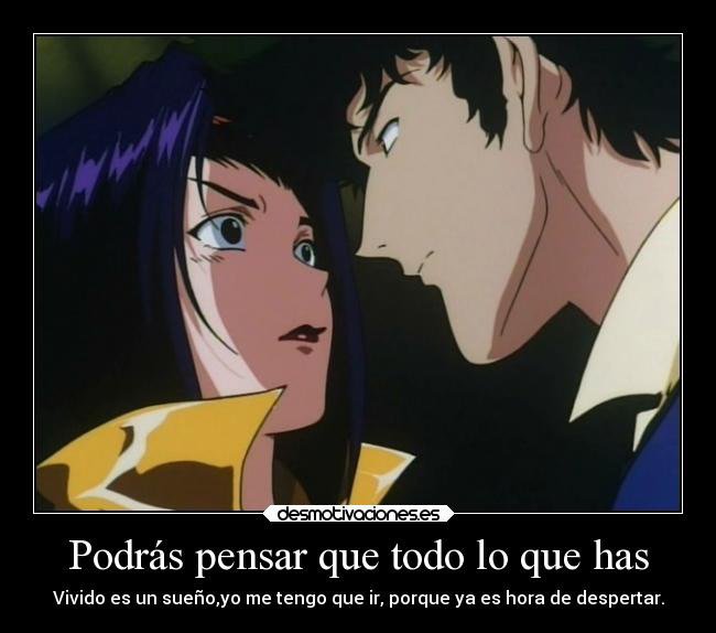 Cowboy Bebop|| Filosofía | •Anime• Amino