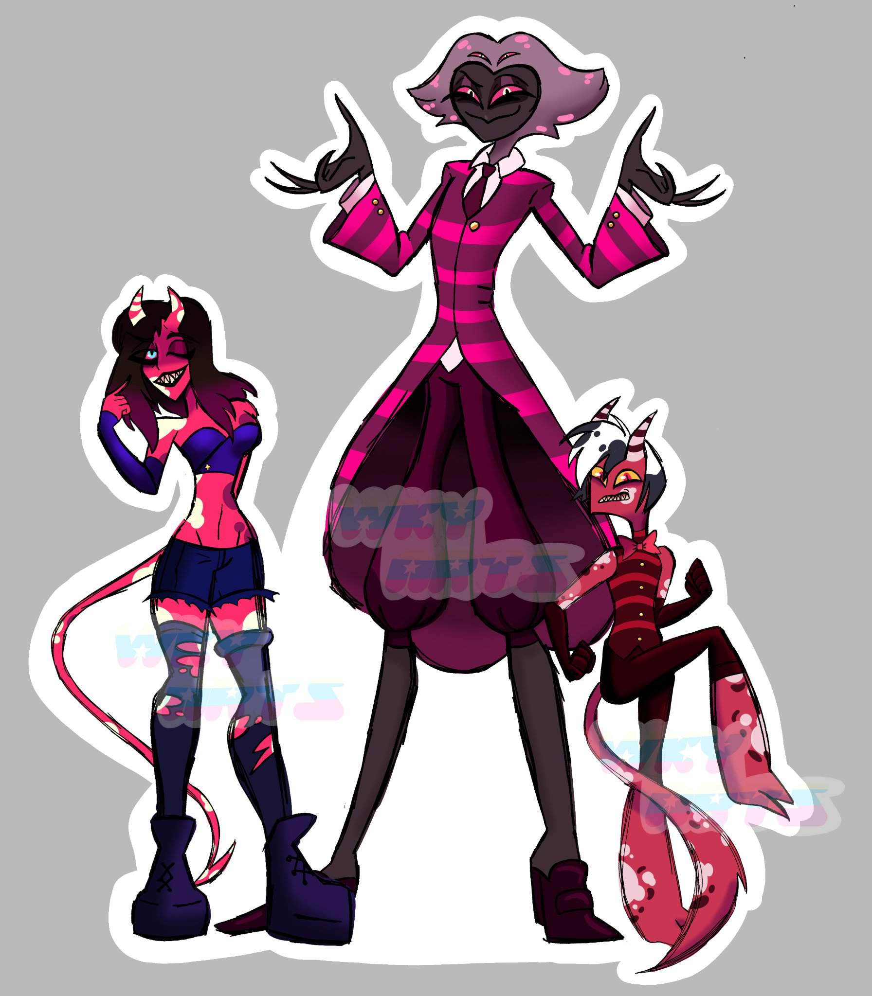 Redesign Of other demons | Hazbin Hotel (official) Amino