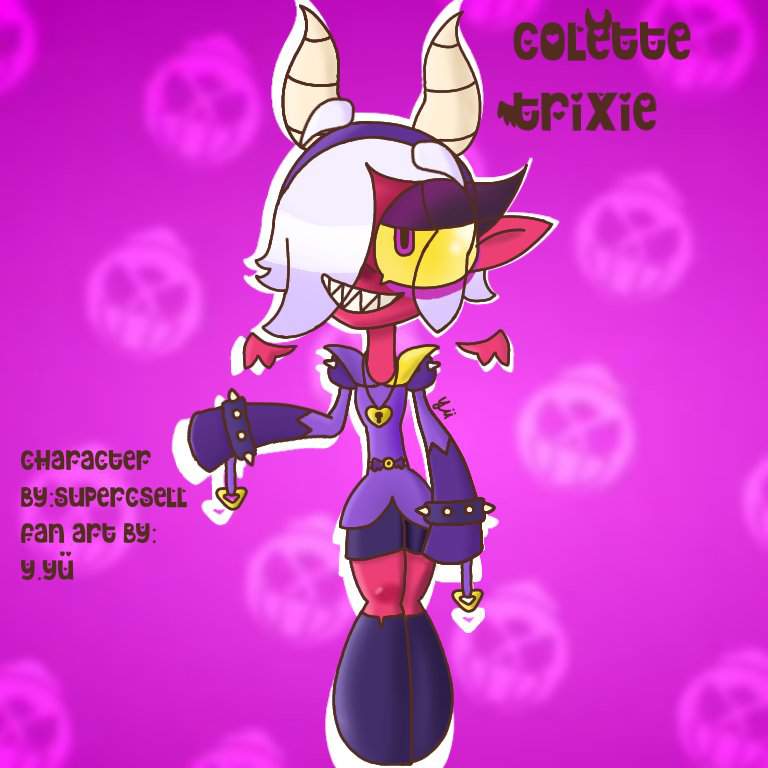 ꧁📮🥀-Collete Trixie fan-art | Brawl Stars Amino Oficial Amino