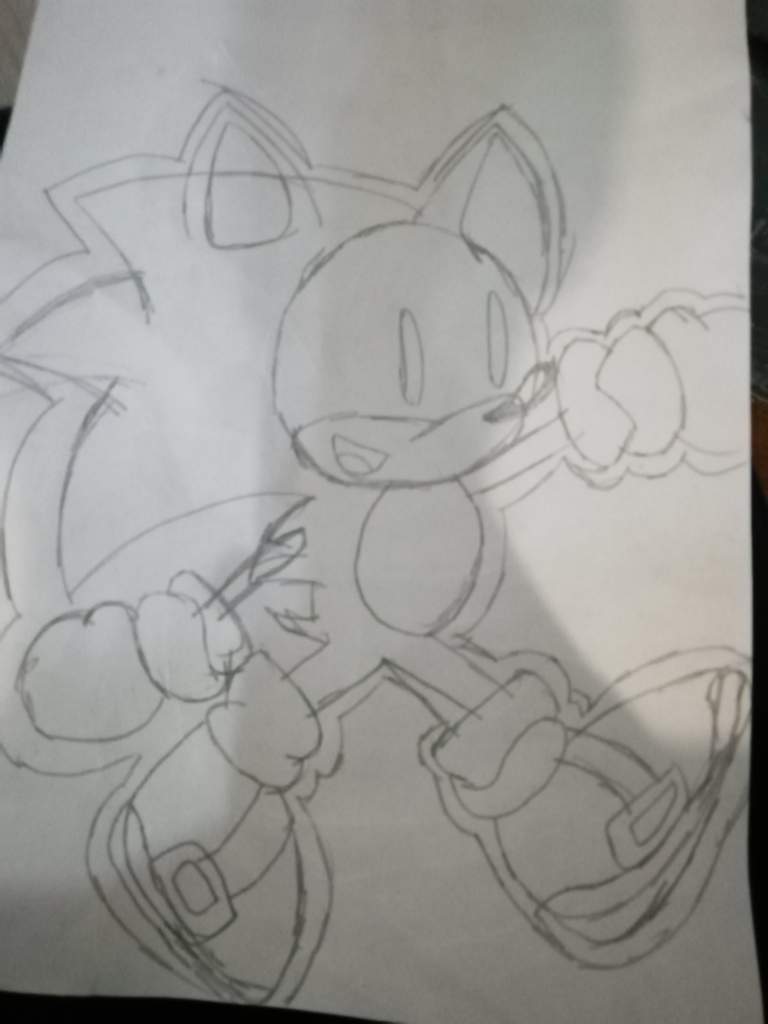 Paper Sonic | Sonic the Hedgehog! Amino