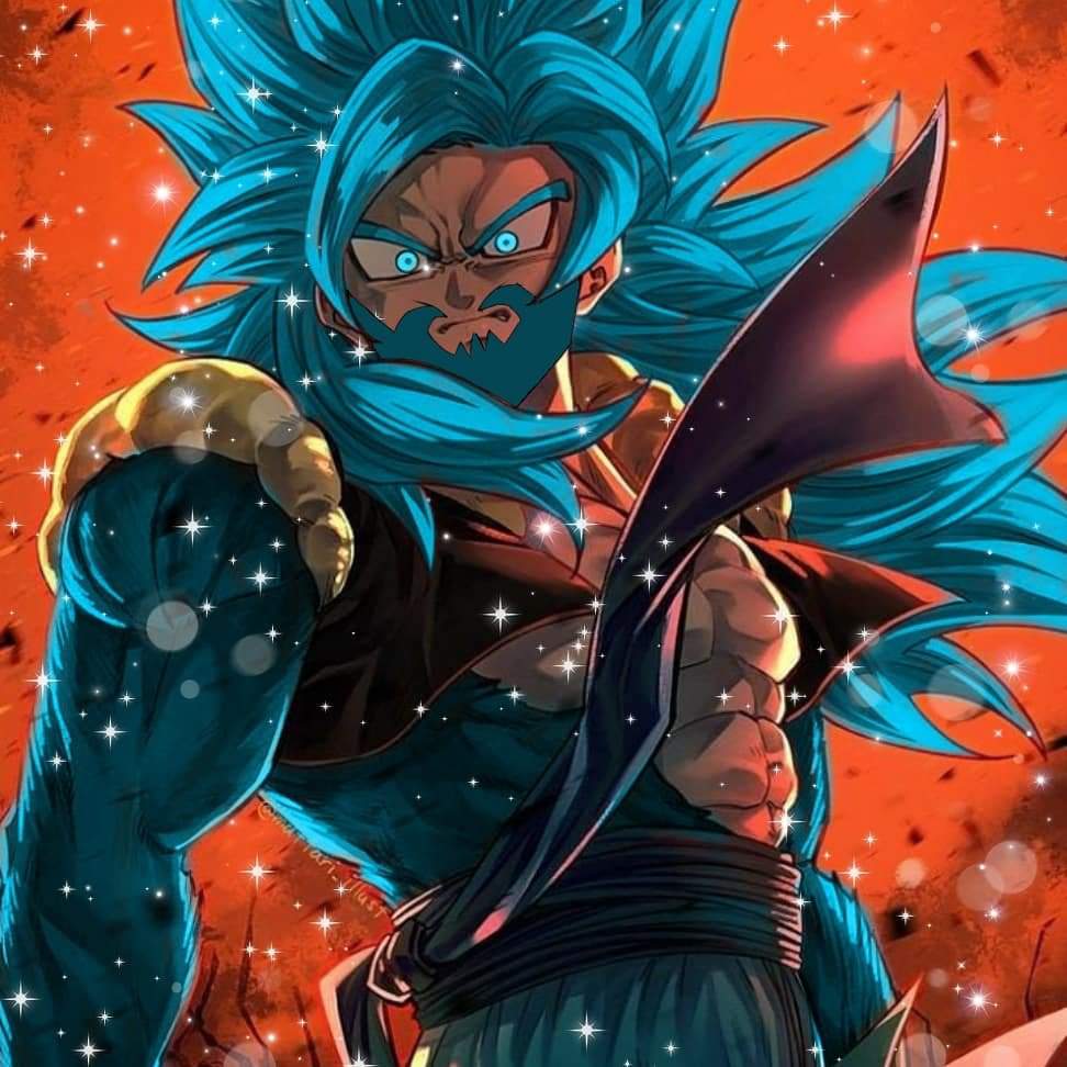 Ssj4 gogeta which i edited to a diffrent form I like to call Spirit ...