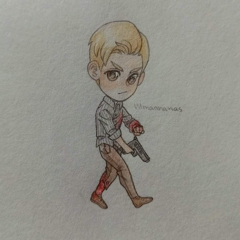 RE7 Ethan Winters | Chibi fan art | Resident Evil Amino