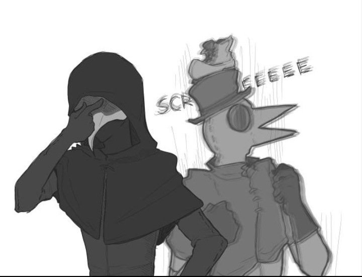 Why are you annoying 049 so much? -curious birb noises. 