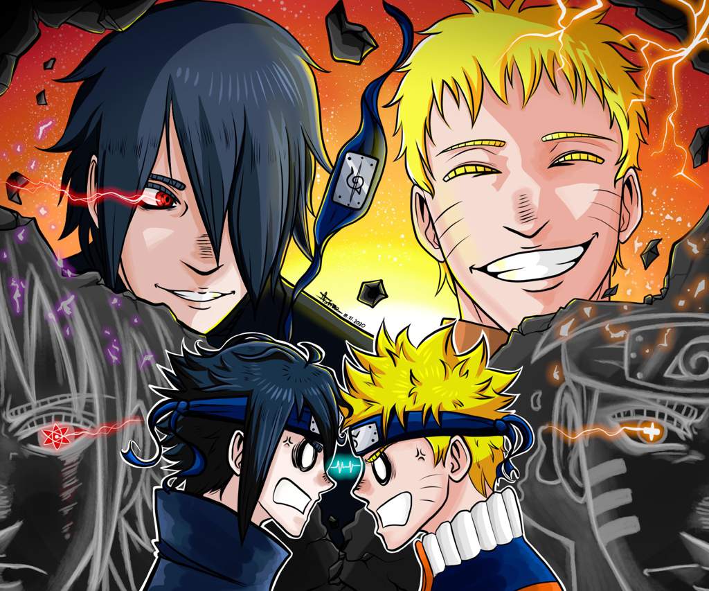 Drawing - SasuNaru's story | Naruto Amino