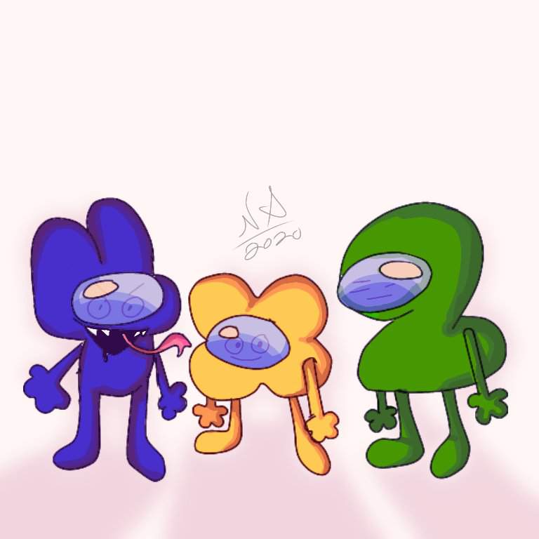 four bfdi plush