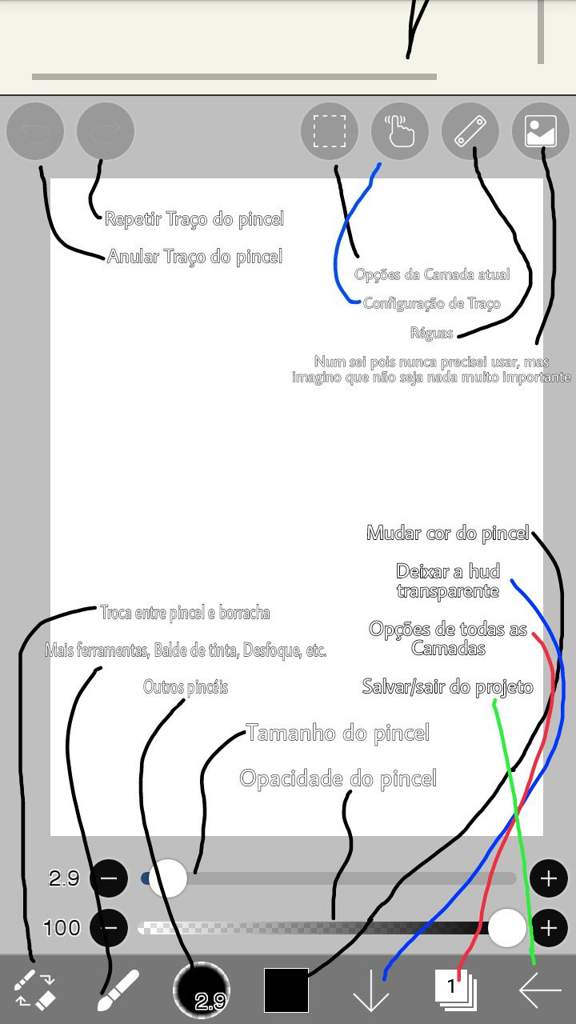 Como começar a desenhar no Ibis Paint X Desenho Para Artes Amino