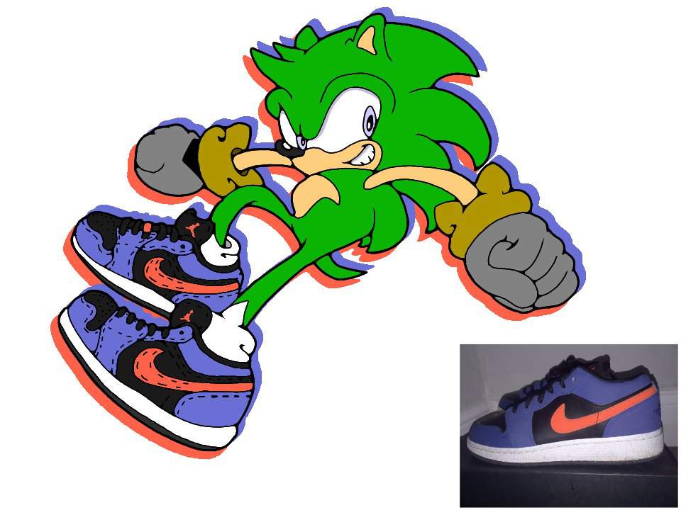 Zack Rockin' those Air Jordans | Sonic the Hedgehog! Amino