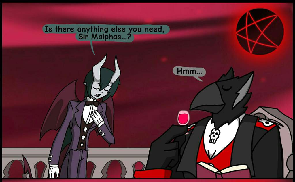 HHOC The servant and the Great President of Hell | Hazbin Hotel ...