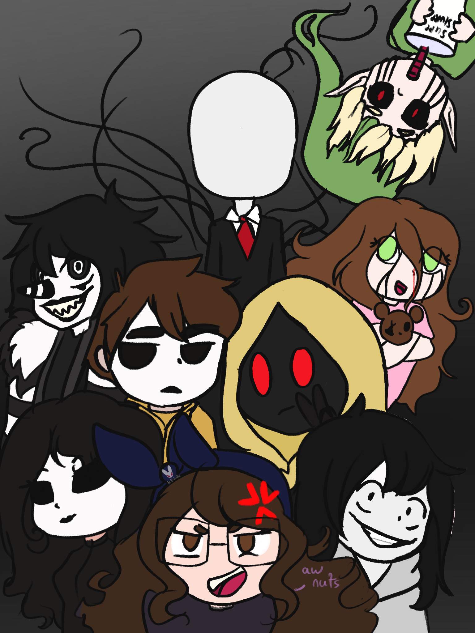 Chibi pastas and Some dumb doodles ️ | MrCreepyPasta Amino