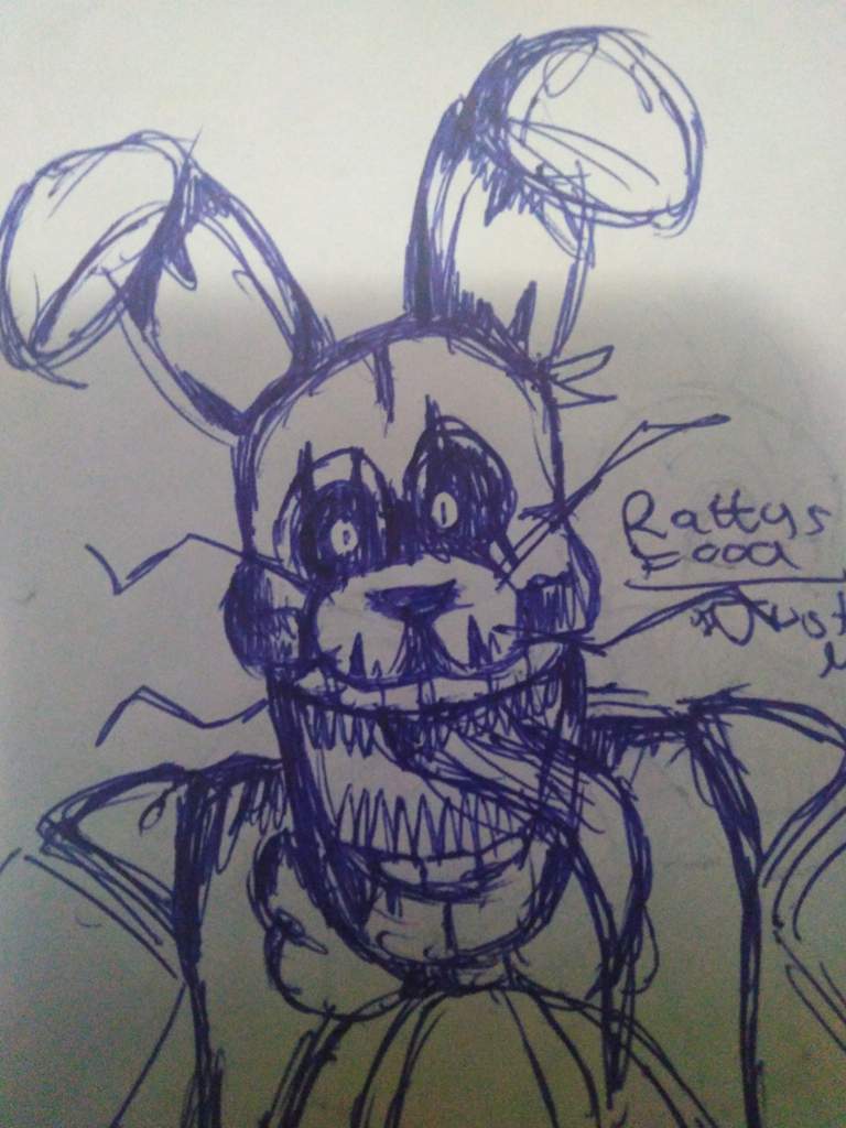 Dibujo de Into the pit Springbonnie | FNaF Amino [ Español ] Amino