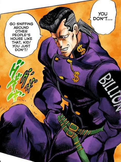 Early DiU manga Okuyasu | JoJo Amino Amino