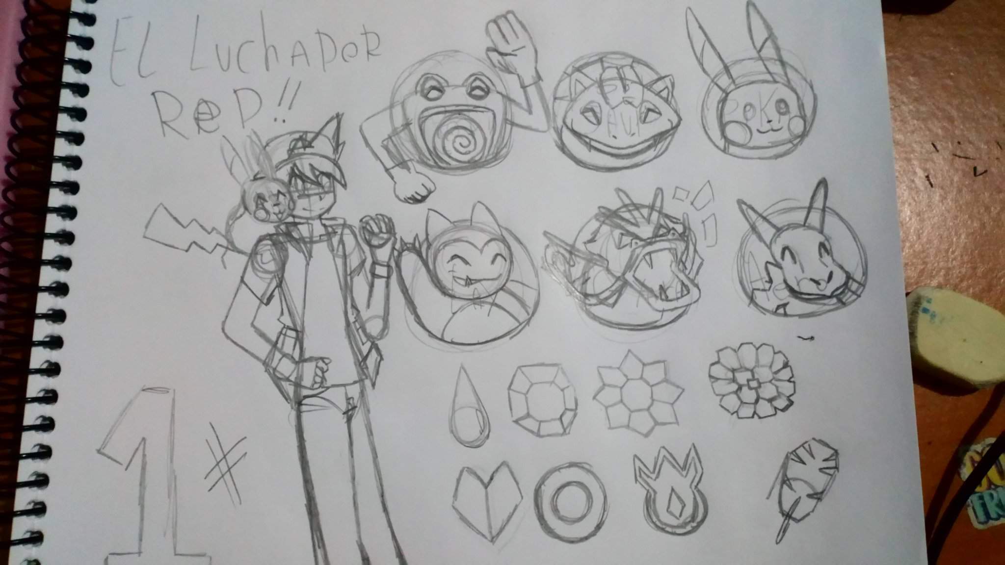 Boceto Concurso De Dexholder más Popular Kanto | Pokémon Special Amino ...