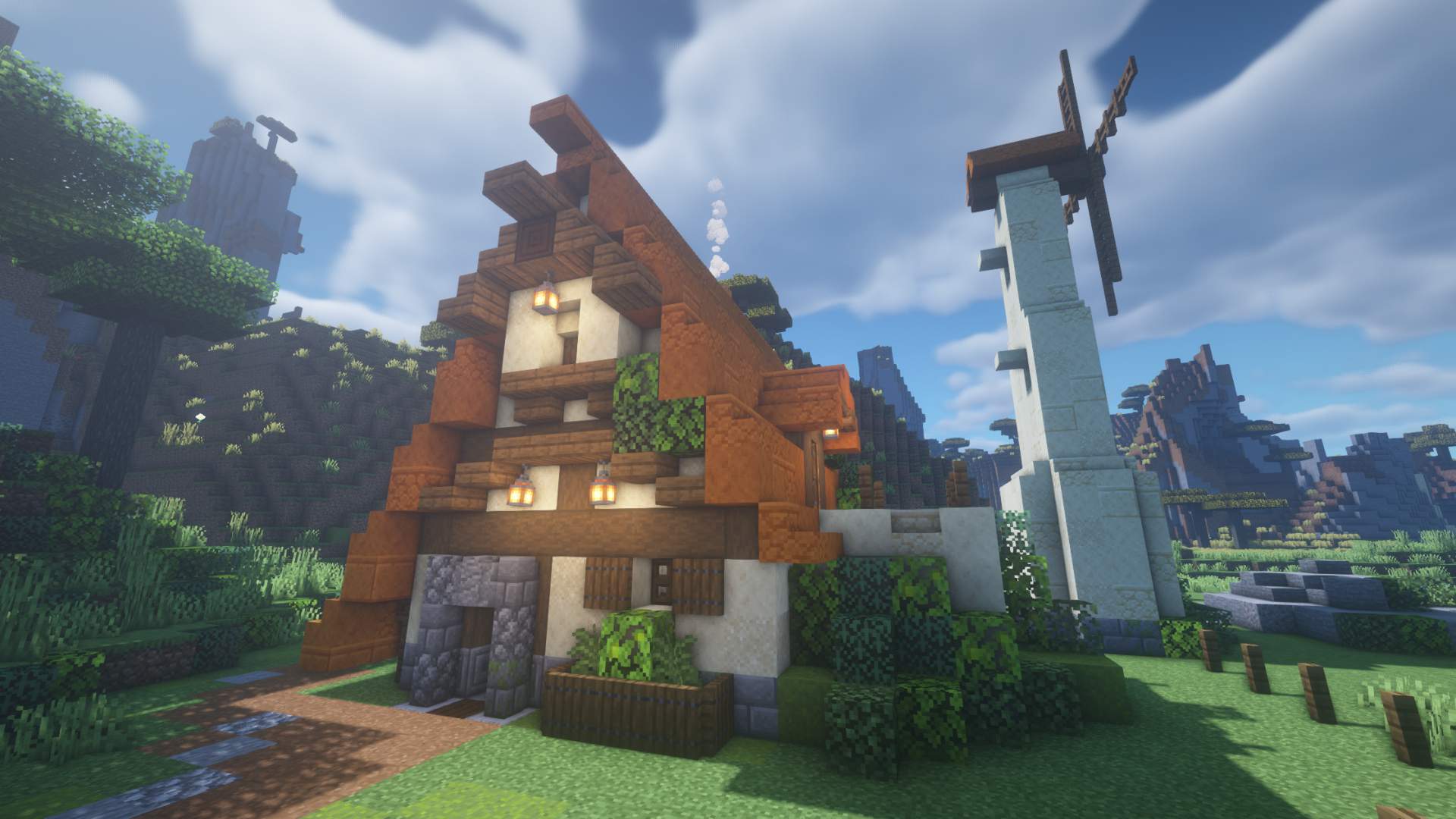 Hyrule Cottage - Zelda Inspired Build | Minecraft Amino