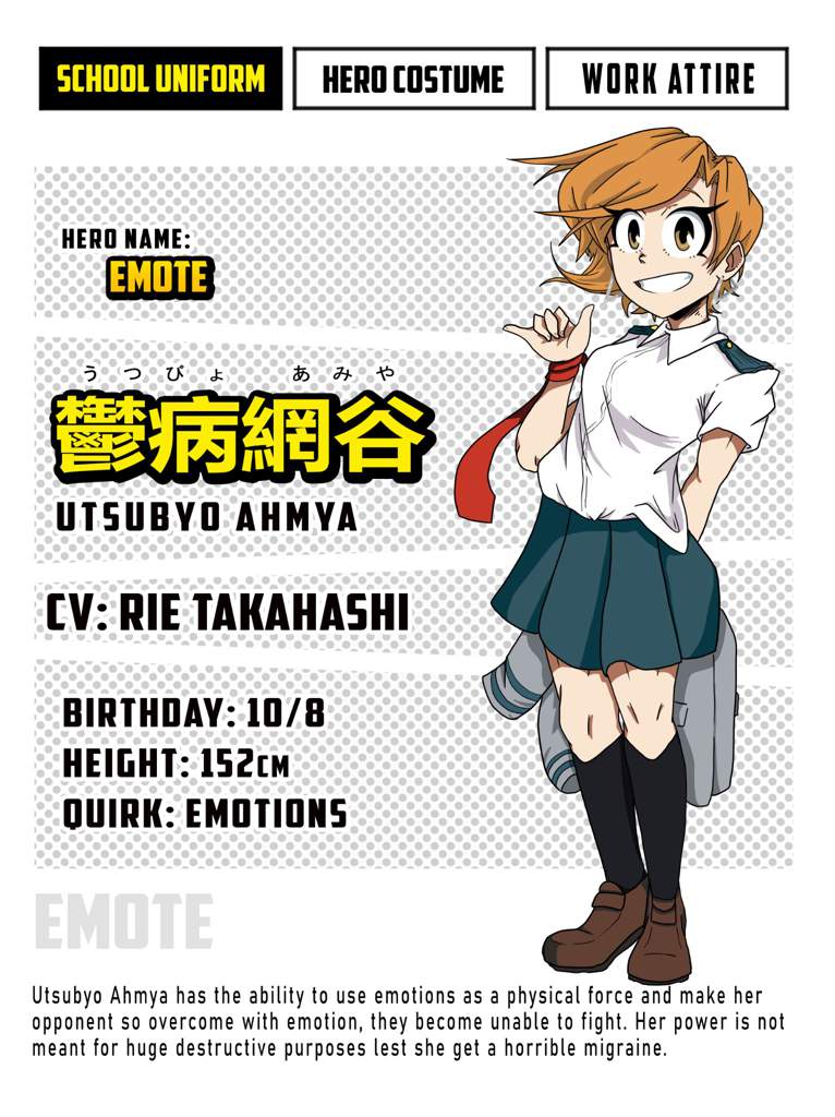 Utsubyo Ahmya (Updated) | My Hero Academia Amino