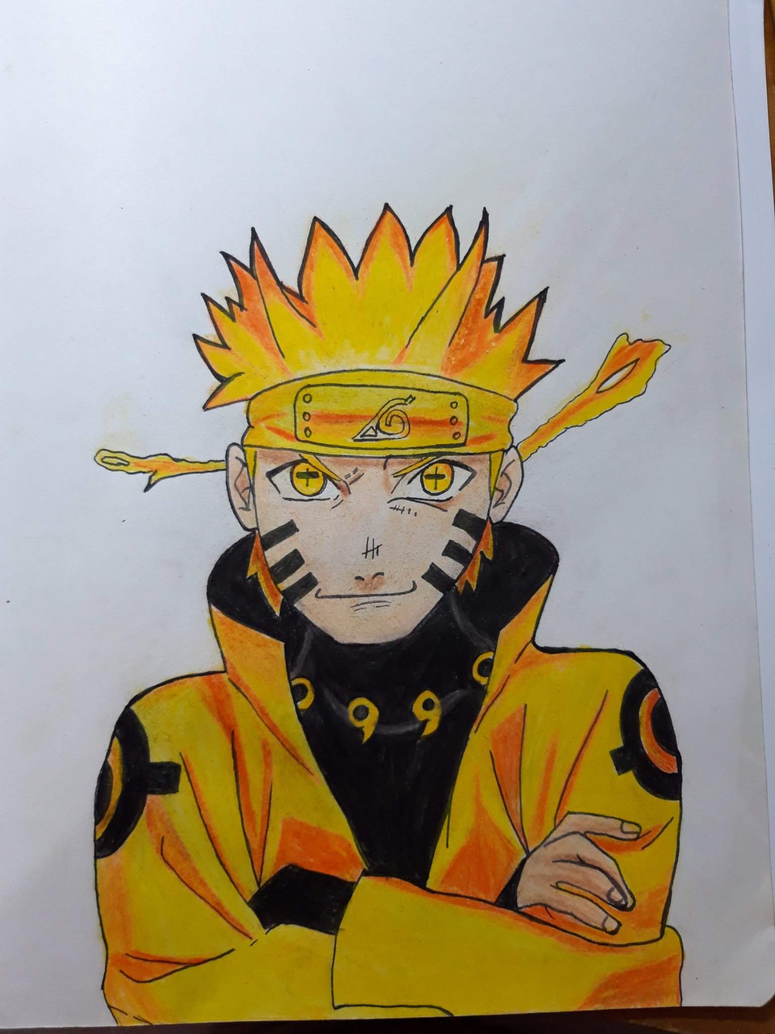 Uzumaki Naruto modo Kyubi Completo uwu. | •Anime• Amino