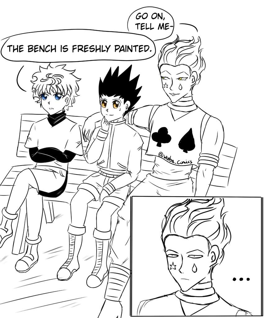 The Bench (killugon + hisoillu comic) | Hunter x Hunter Amino