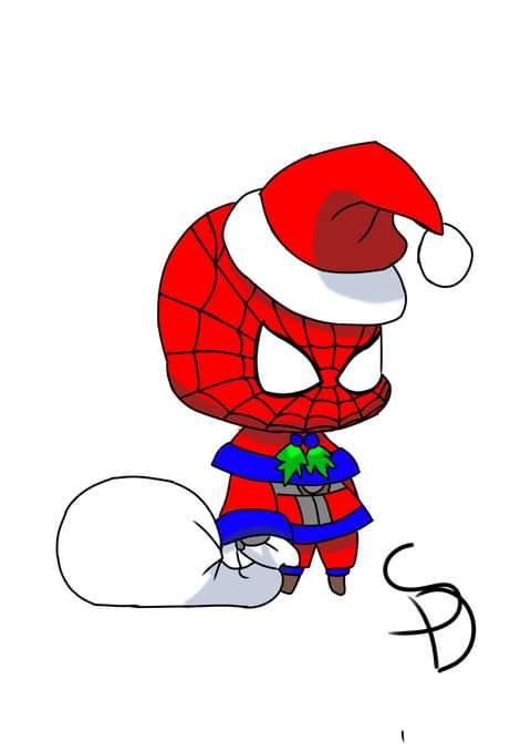 Cree mi padoru pero en versión spiderman | •Anime• Amino