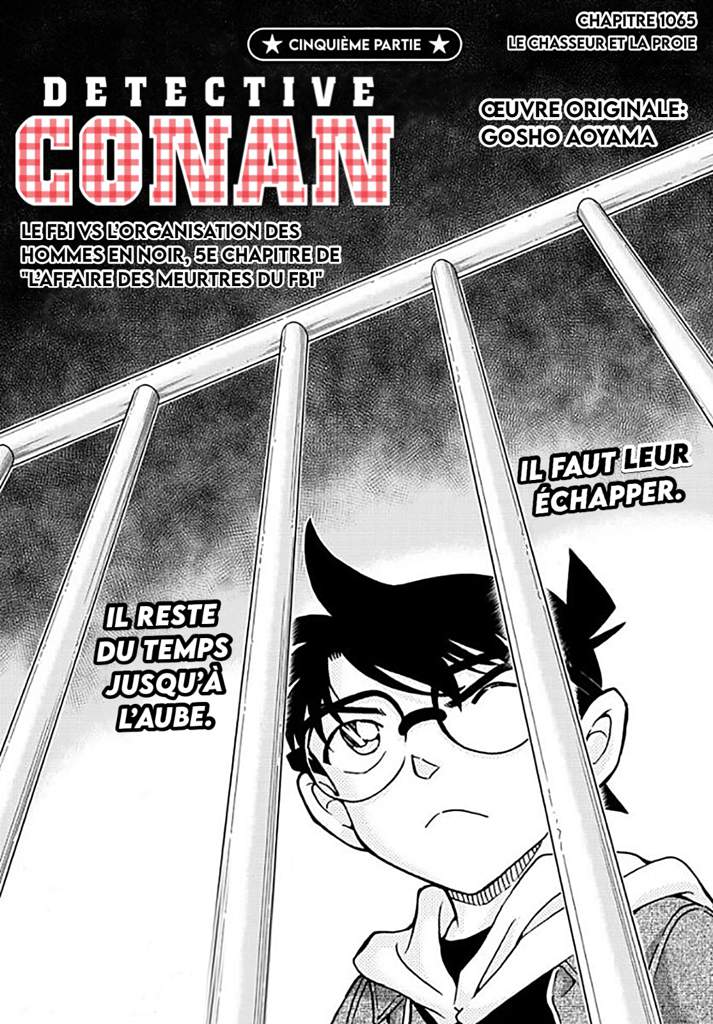 Détective Conan Le Chasseur Noir De Jais Détective Conan - Chapitre 1065: Le chasseur et la proie - Bonne