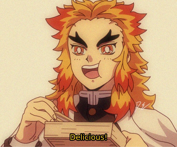 Umai! 90s Rengoku Redrawï¼ˆâ•¹ â•¹ï¼‰ | Demon Slayer: Kimetsu No Yaiba Amino