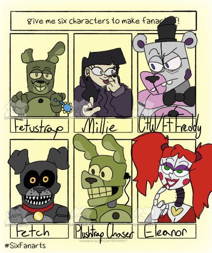 6 Fazbear Frights Fanart! [GIF] | Five Nights At Freddy's Amino