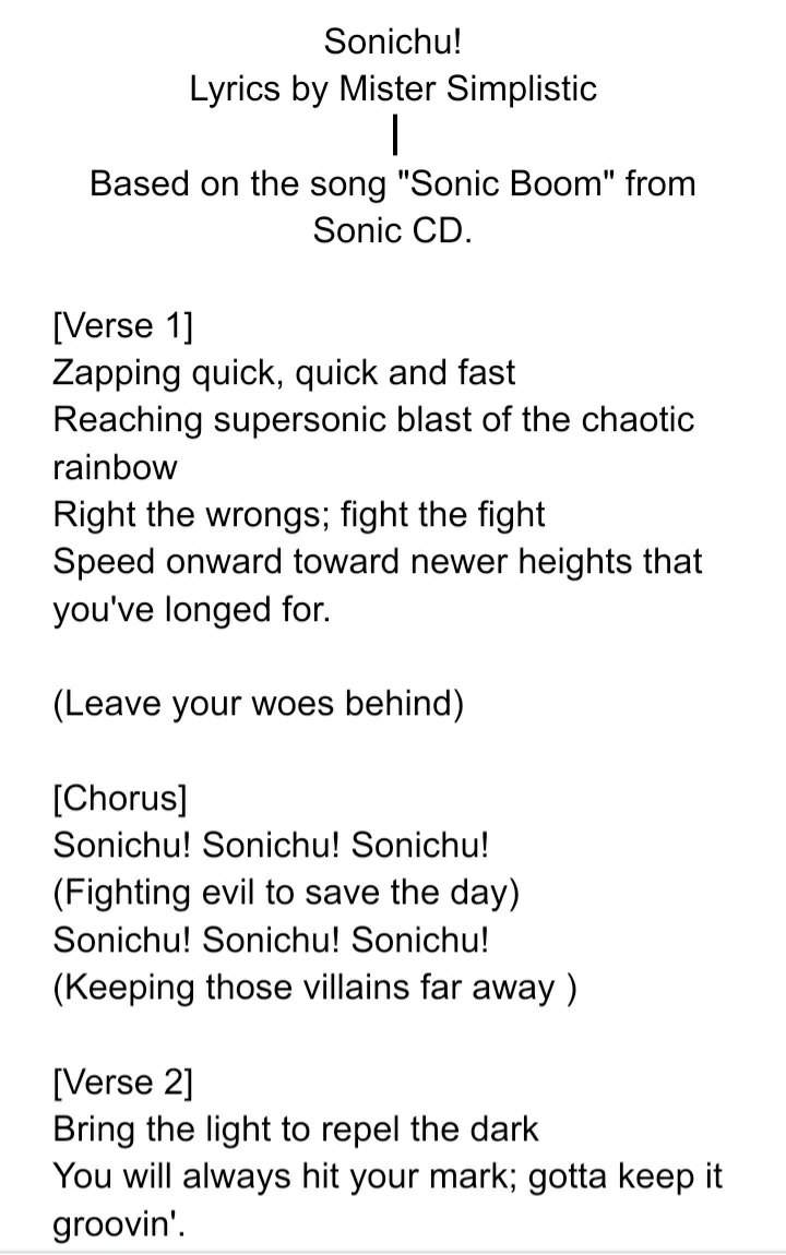 [Sonichu theme song] | Sonichu Fans Amino