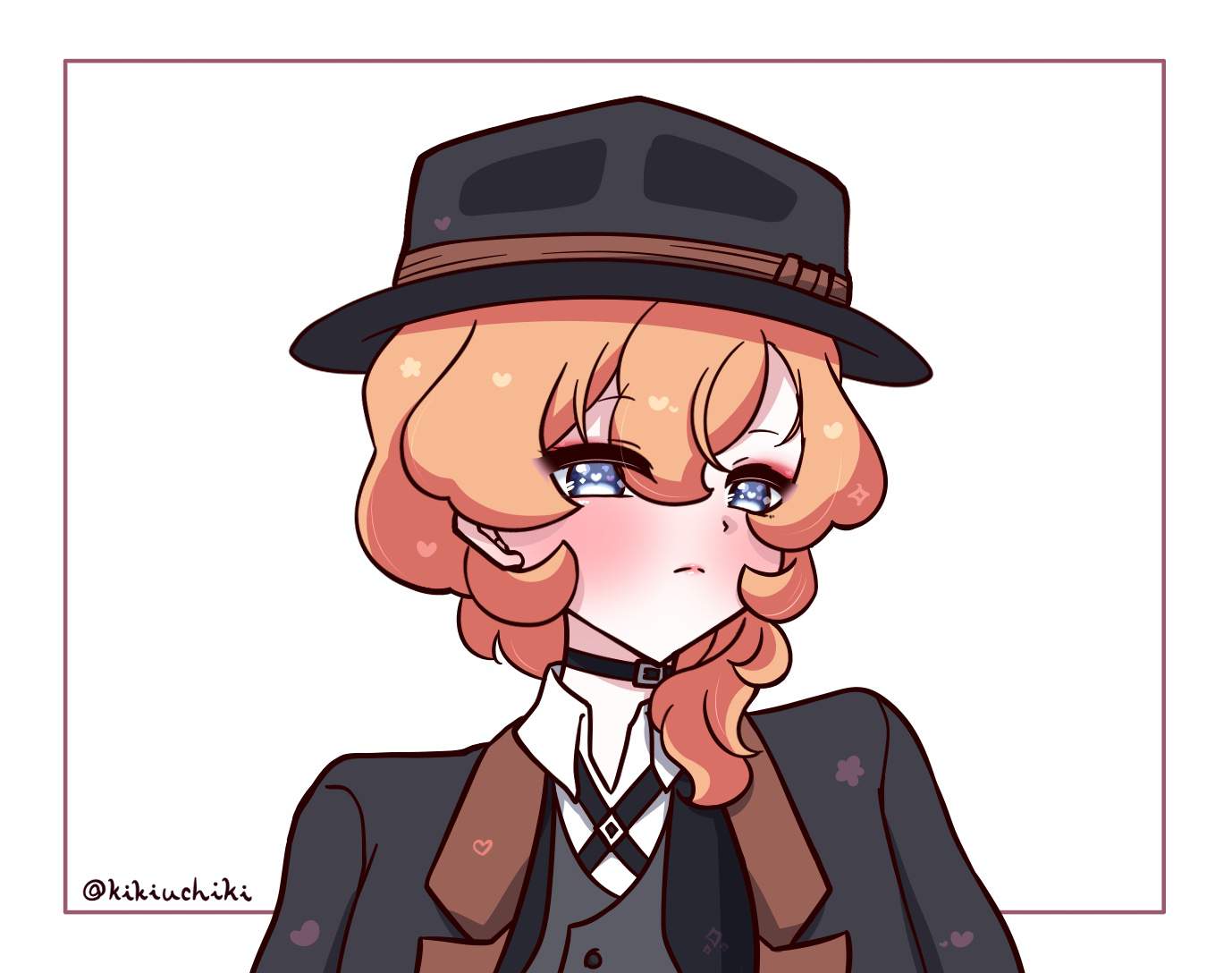 Just Chuuya with red eye makeup 💅💅💅 | Bungou Stray Dogs Amino