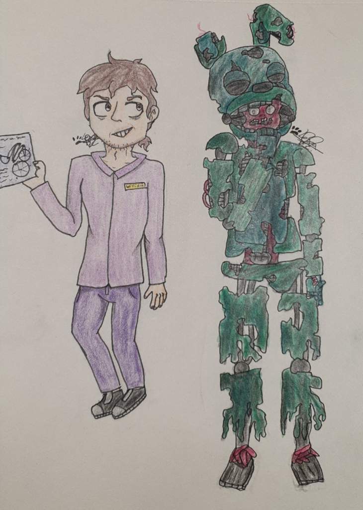 William Afton/ Springtrap — fan-art | FNaF Amino [ Español ] Amino