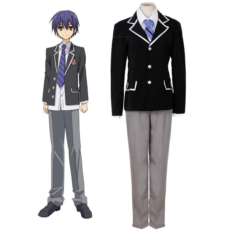 Crunchboy anime uniform outdoor