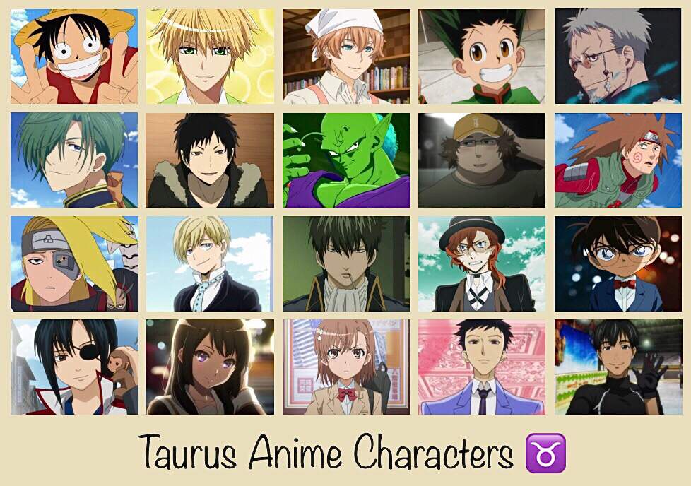 Taurus Anime Characters ♉️ | Anime Amino Taurus Anime Characters ♉️ | Anime Amino