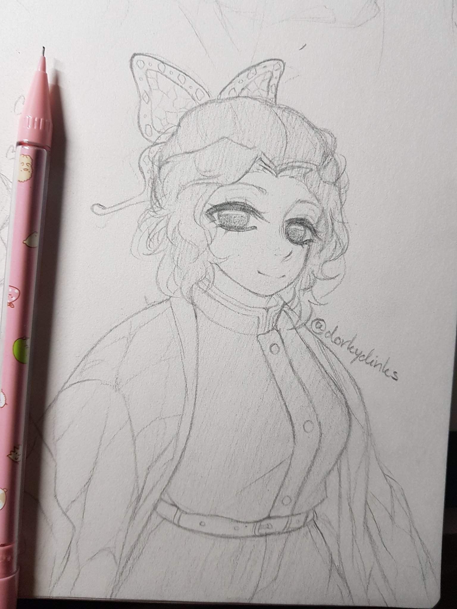 Shinobu & Mitsuri sketches | Demon Slayer: Kimetsu No Yaiba Amino