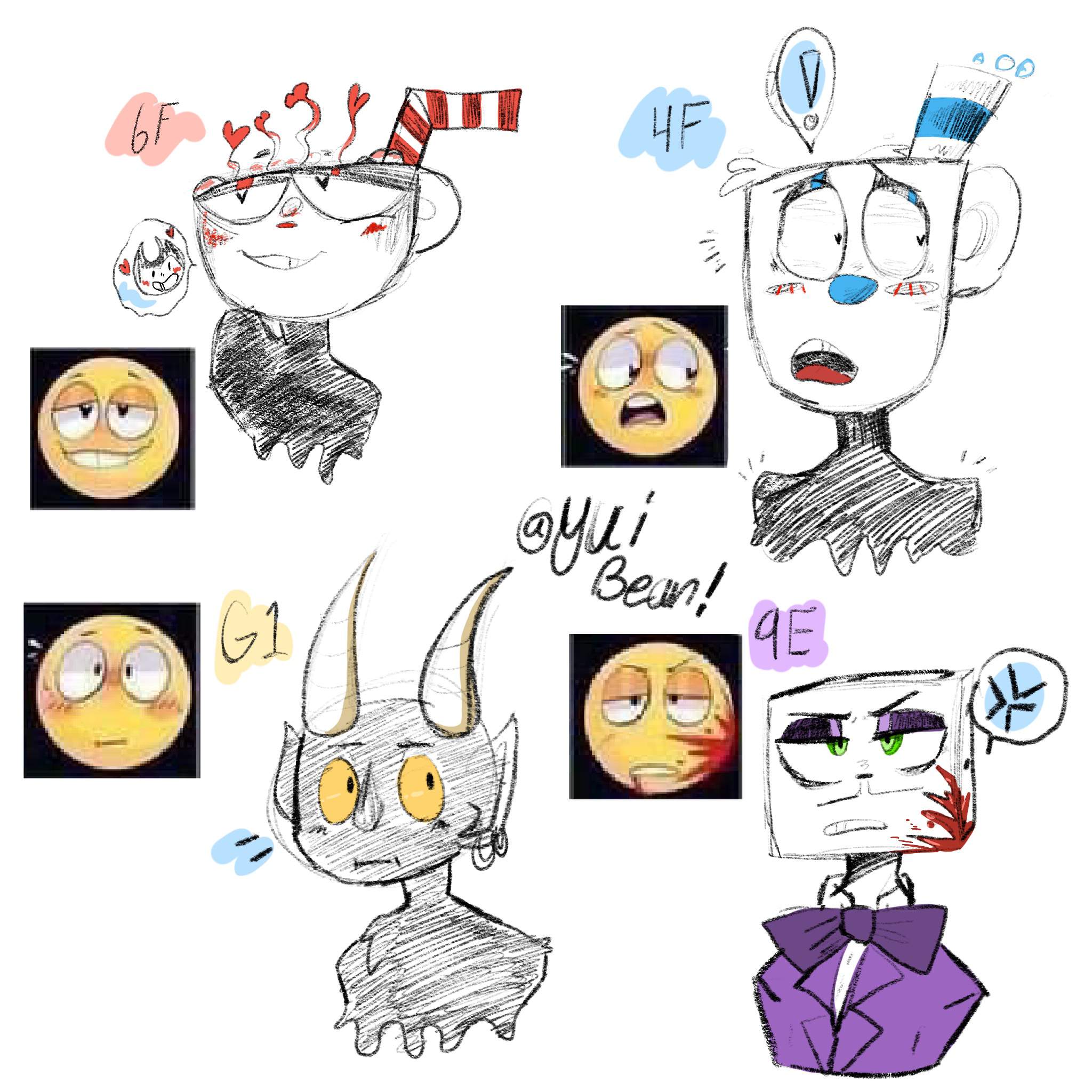 Expressions! 🪵 | Cuphead Official™ Amino