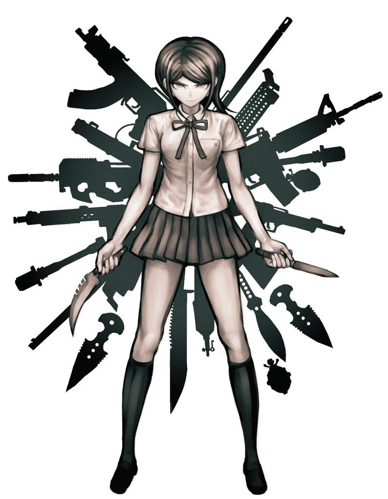 Mukuro Ikusaba; the sixteenth student that the fandom won't shut up ...