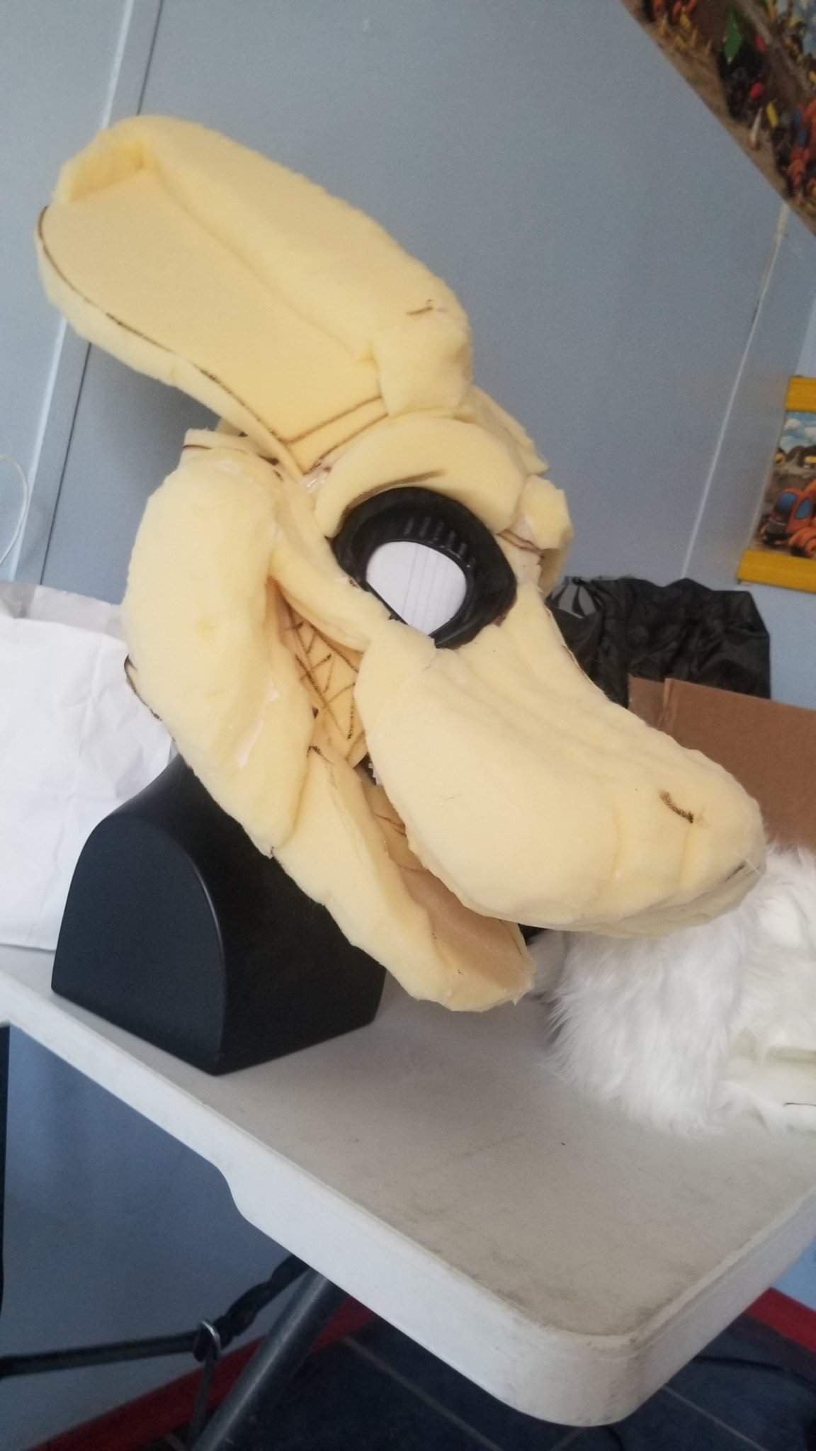 My 2.0 fursona suit progress | Fursuit Maker Amino Amino