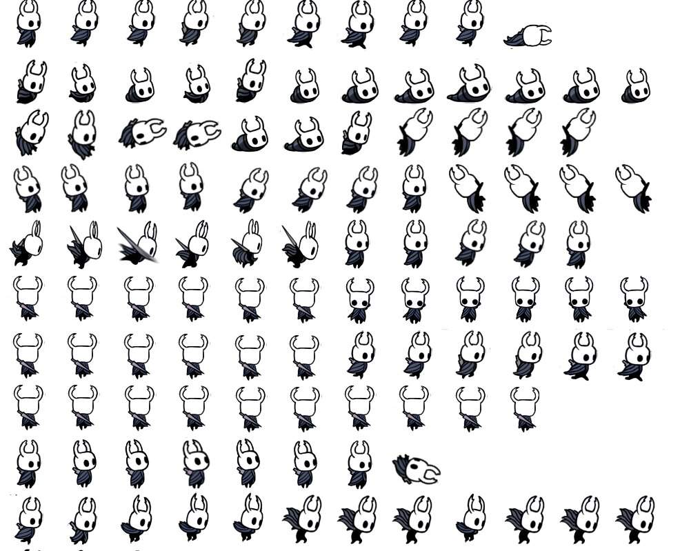 Sprite Logo Png Hollow Knight Sprite Sheet, Transparent Png, 46% OFF