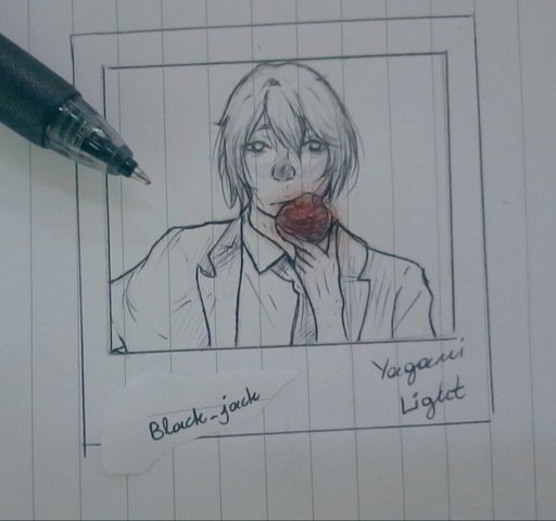 L. Lawlight fanart • | Death Note Amino