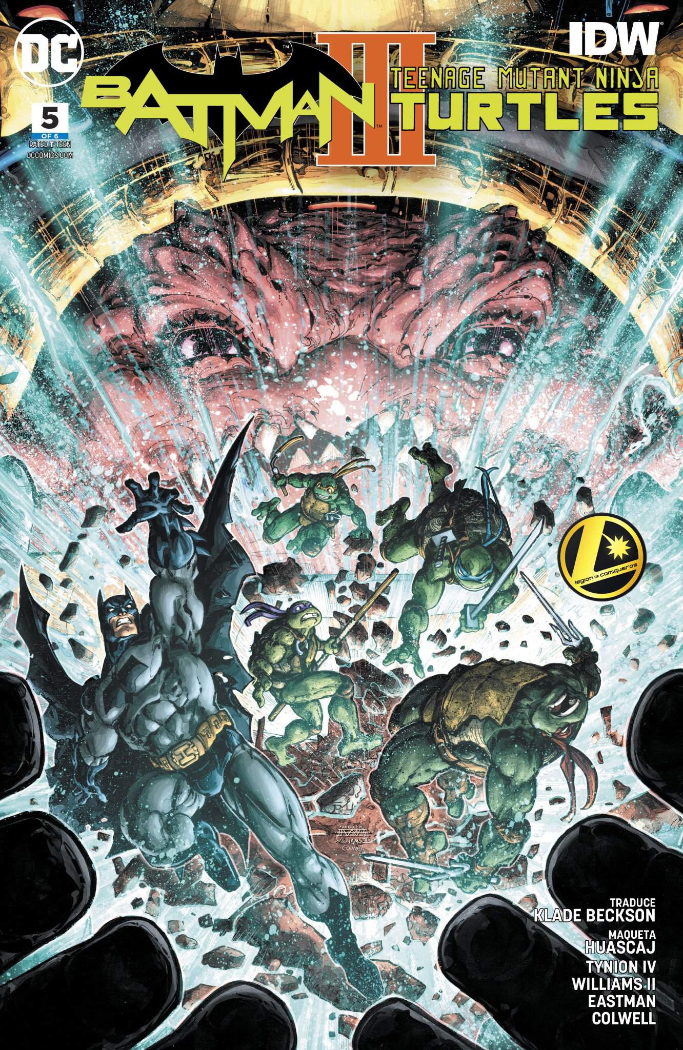 Batman -TMNT III #5 | Wiki | ｢ • DC Universe • ｣ Amino