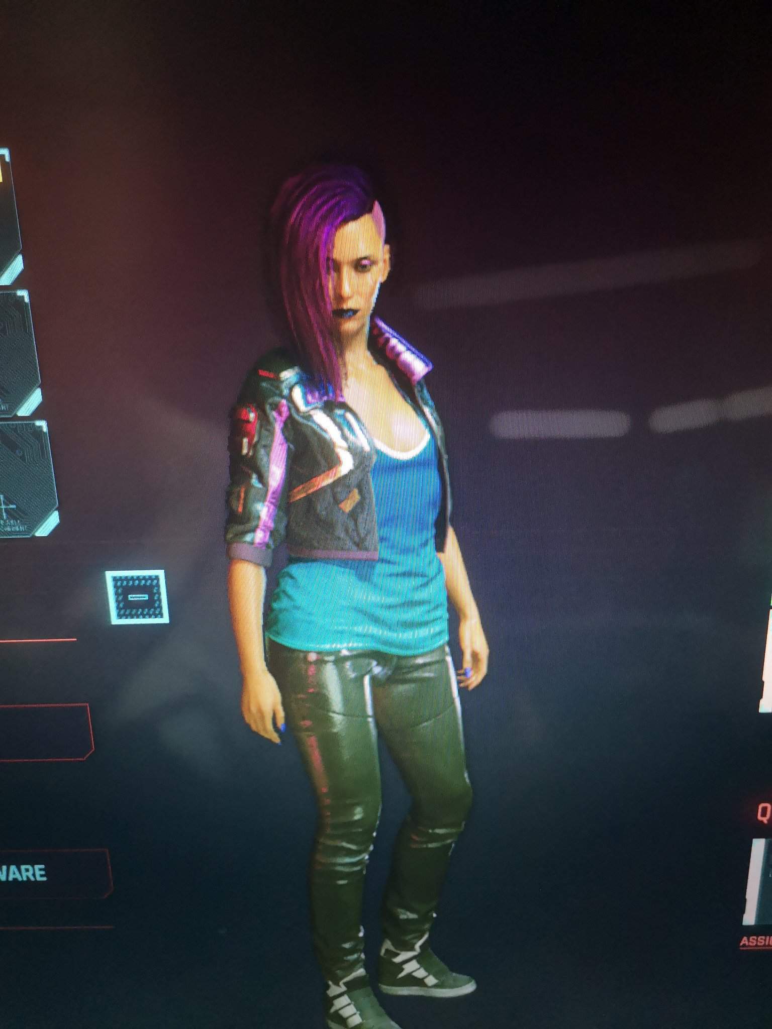 So I made Sombra in Cyberpunk 2077 | Overwatch Amino