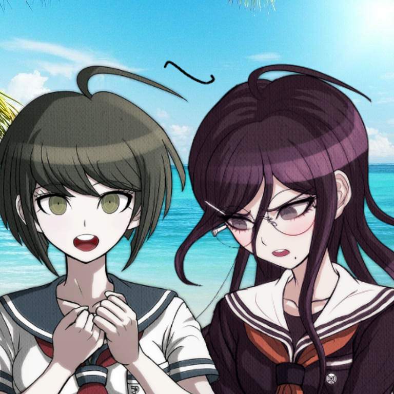 Went to the beach! | Danganronpa Amino