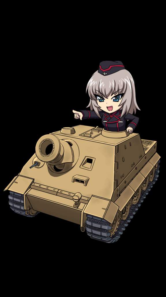 Erika with her Sturmtiger | Girls und Panzer~ Amino