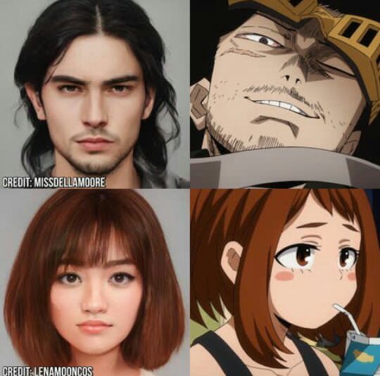 ASI SE VEN LOS PERSONAJES DE BNHA SI FUERAN REALES • | 🐺Anime🐺 Amino