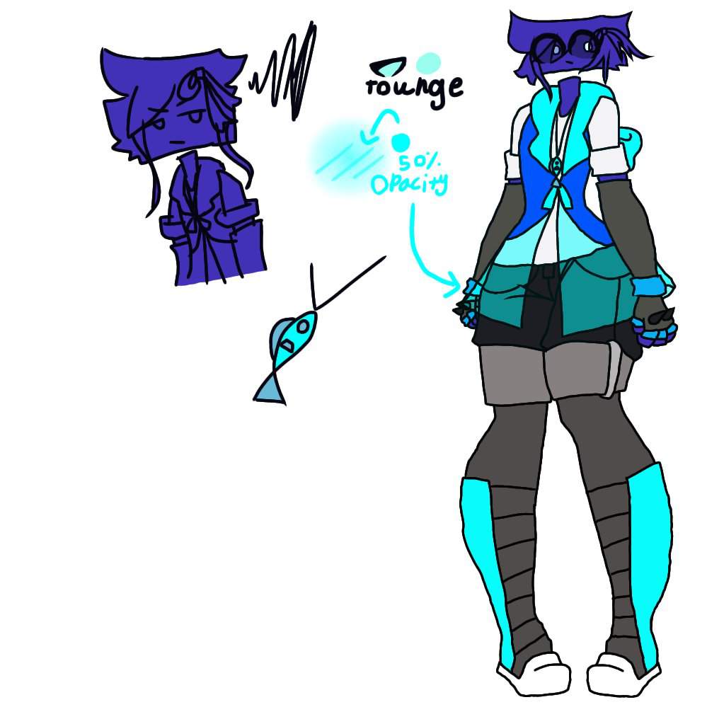 Remake of one of my versions of the bh characters ref | Project ...