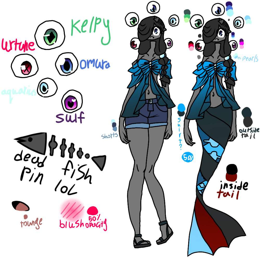 Remake of one of my versions of the bh characters ref | Project ...