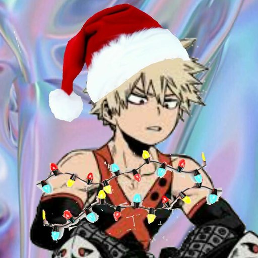 bakugou christmas hat