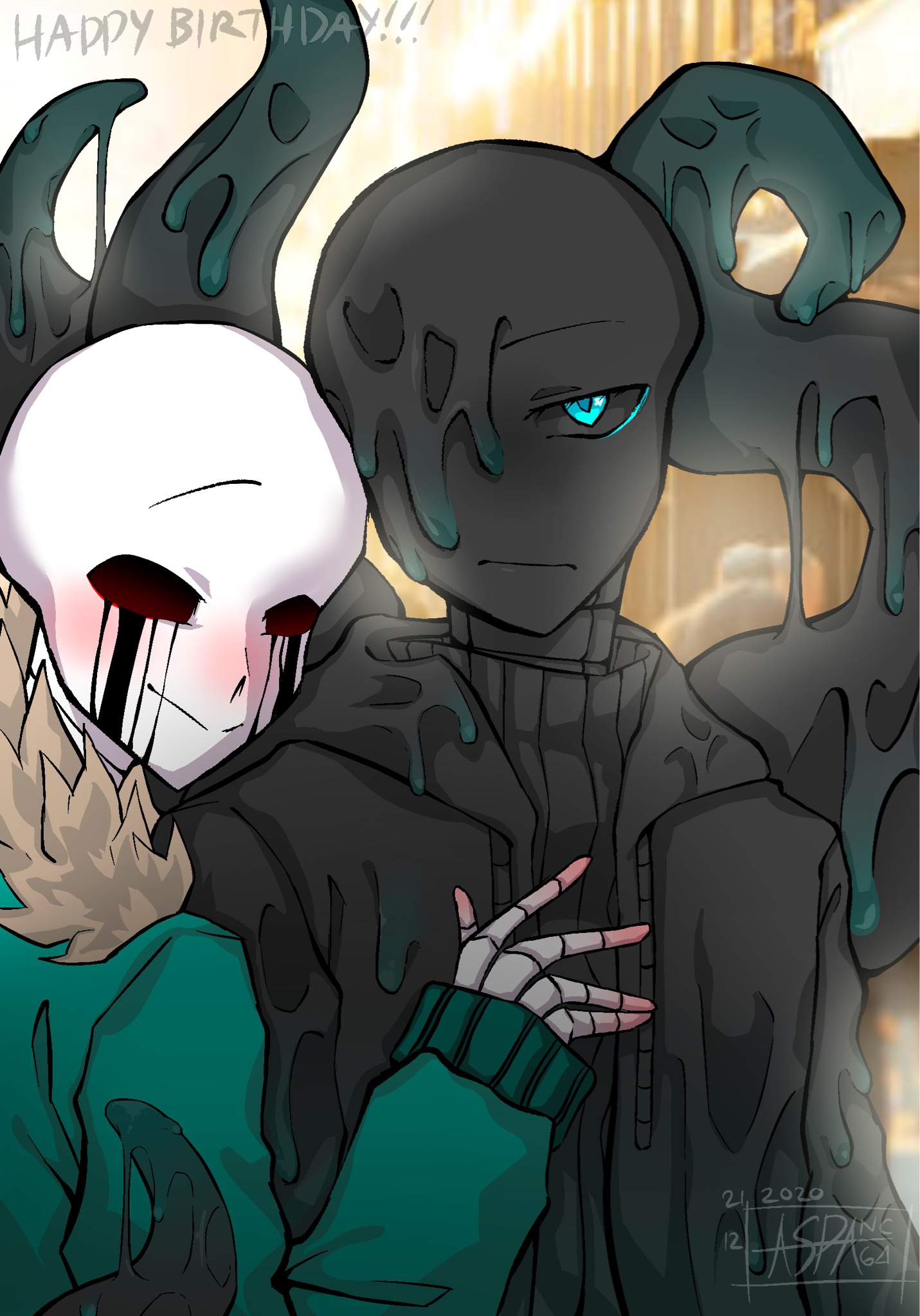 Killermare 🖤💙 (Happy Birthday Nighty) | Official Sans Amino Amino