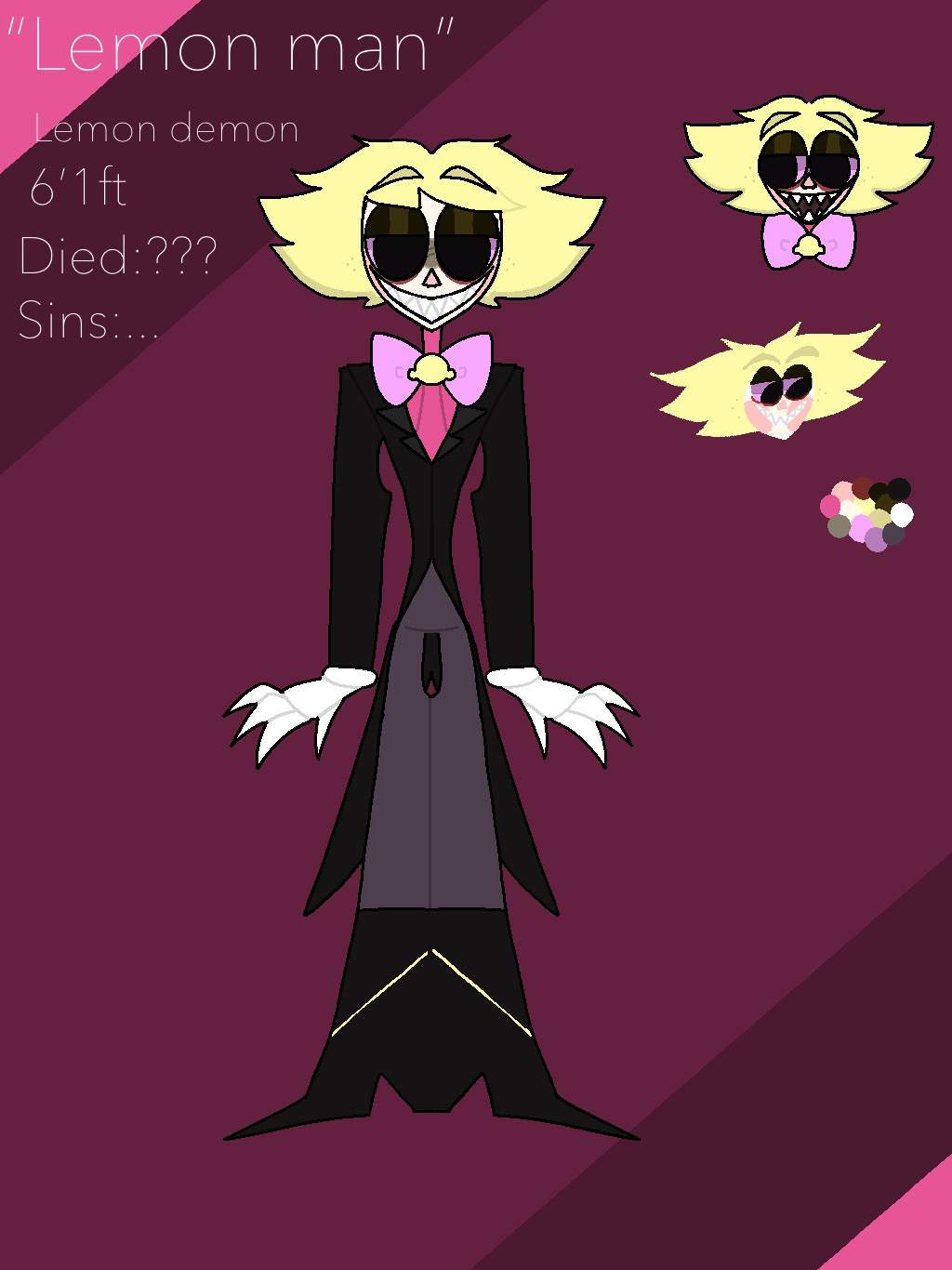 [](OLD)𝐿𝑒𝑚𝑜𝑛 𝑀𝑎𝑛[] | Wiki | Hazbin Hotel (official) Amino