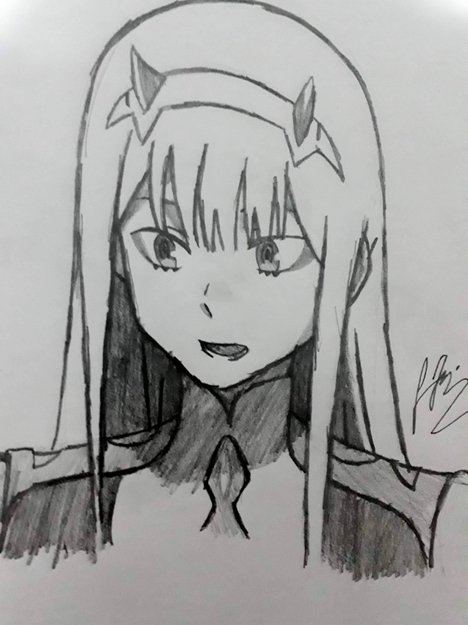 zero two🤩😙😶😐😄😐🐽🐎🦌🐱🦌🐷 | Desenhos Pra Vocês Amino