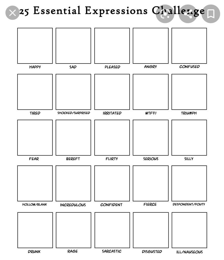 Character Expression Chart | Five Nights At Freddy's Amino