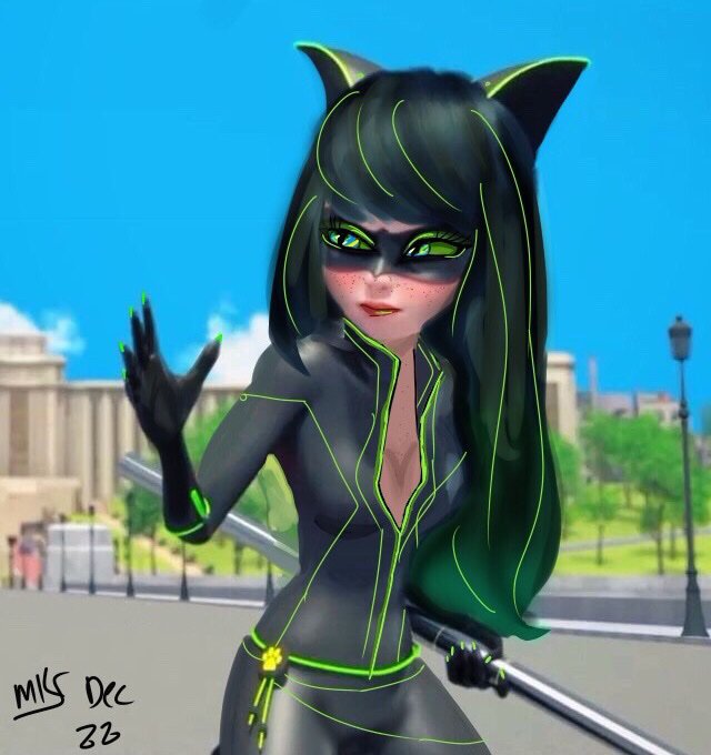 Ladynoir redesign edit | Miraculous Amino