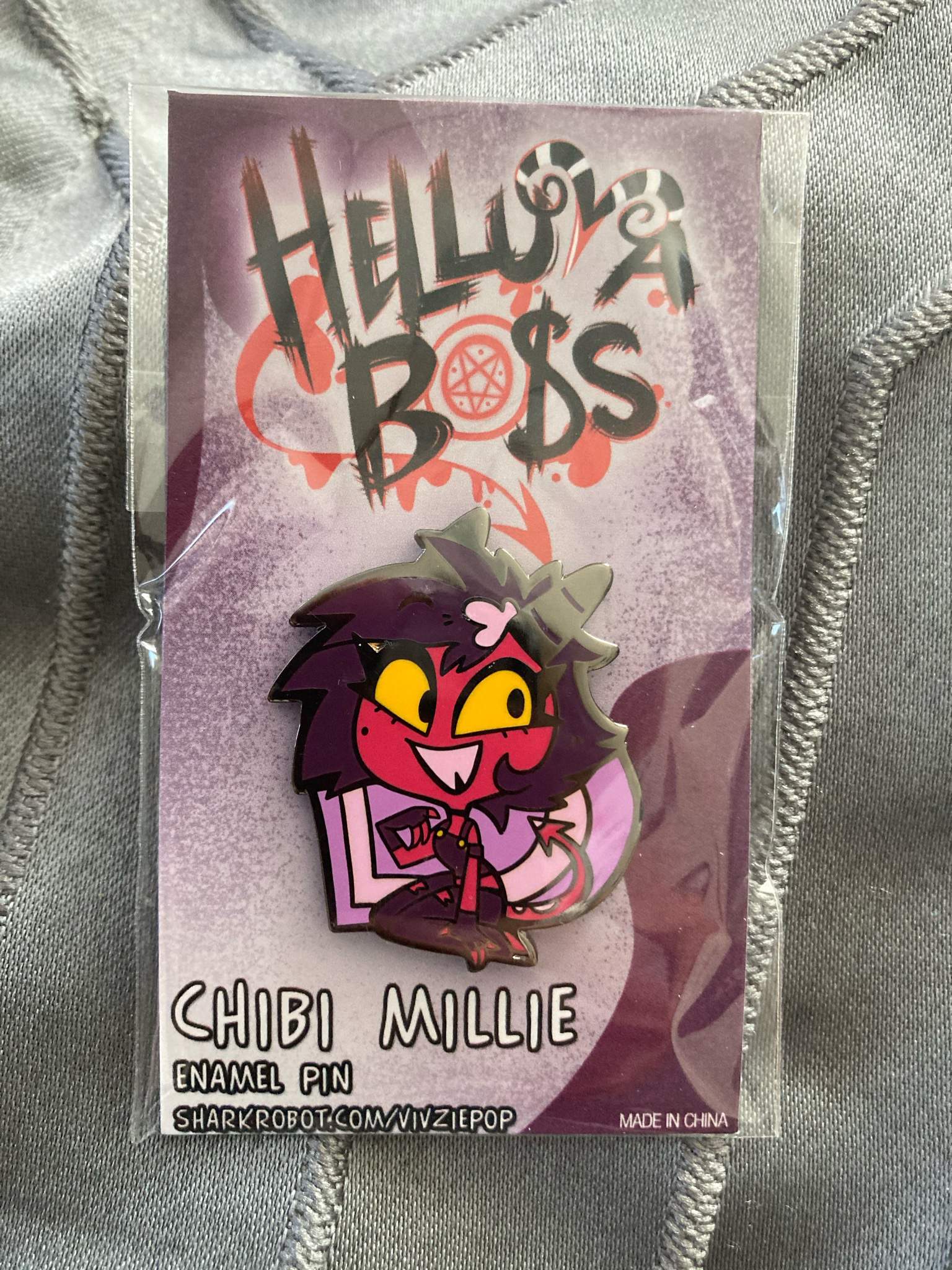 Millie and Angel Pins | Helluva Boss Amino