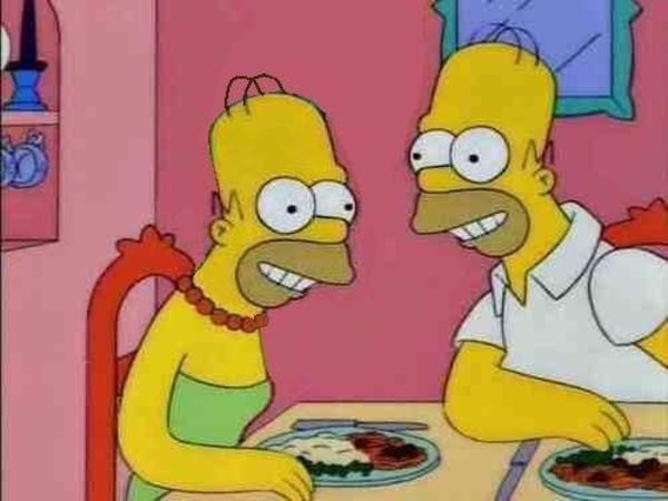 Homero Hablando con Homero | ¡Shitpost! Amino